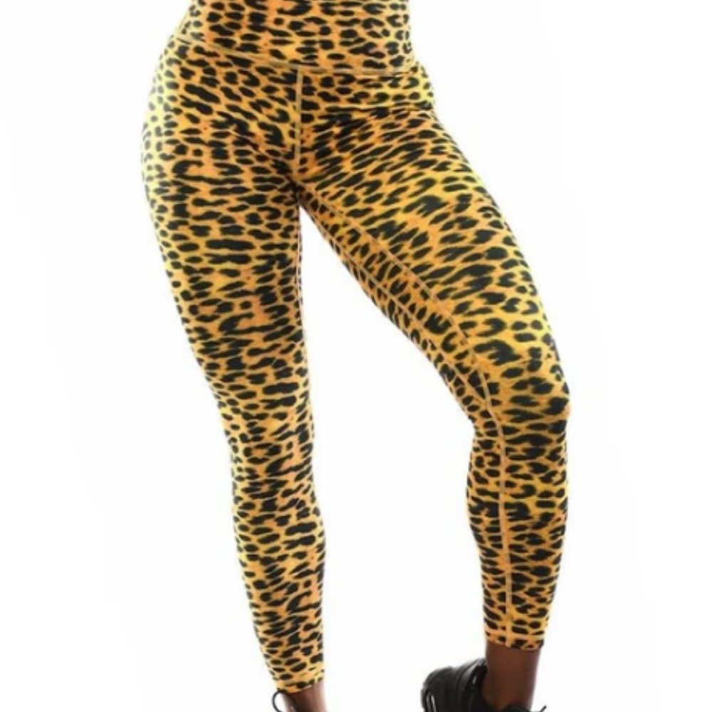 Til You Collapse Sunset Leopard Original Leggings